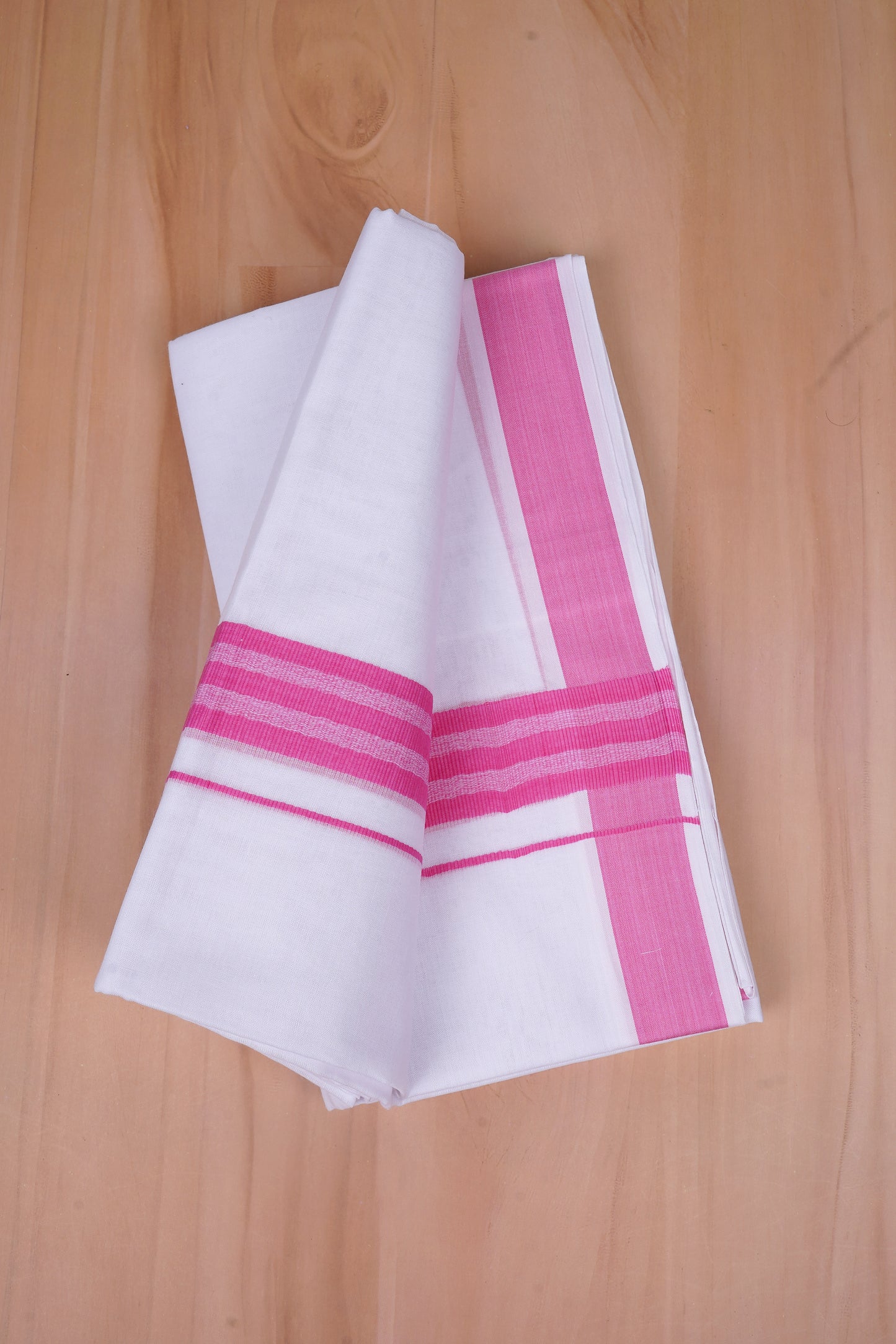 FCD-502 W/D DHOTI 3.80 MTR-Dark Pink