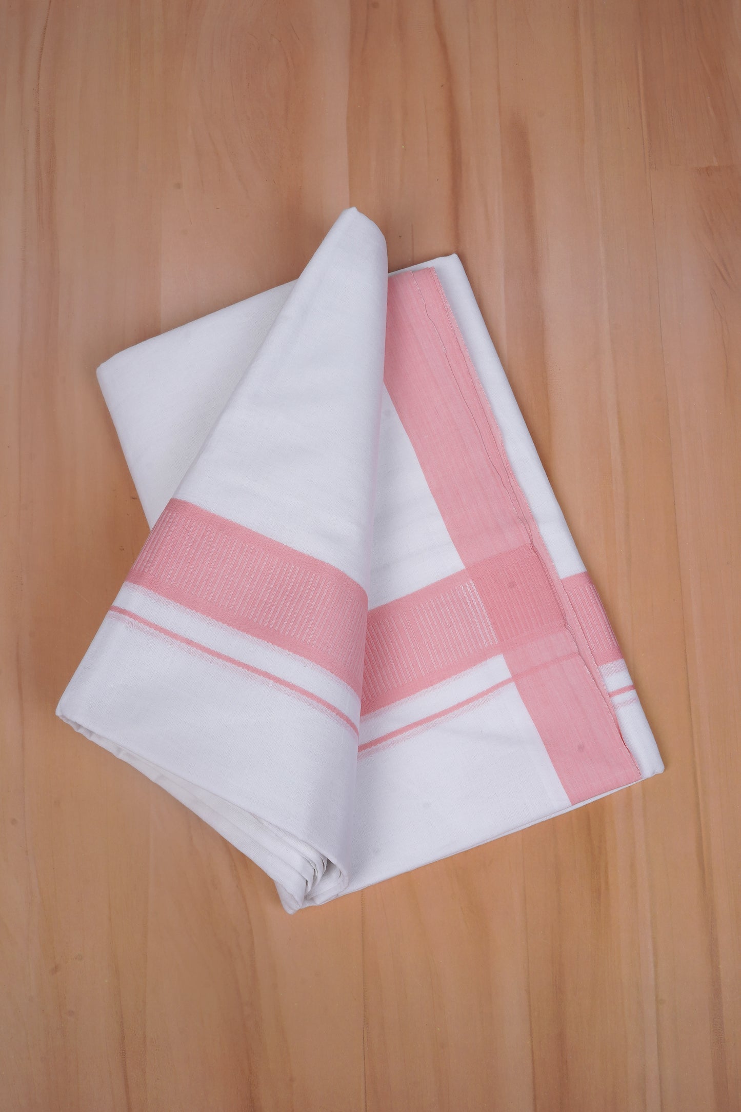 FCD-601 W/D DHOTI 3.80 MTR - Light Pink