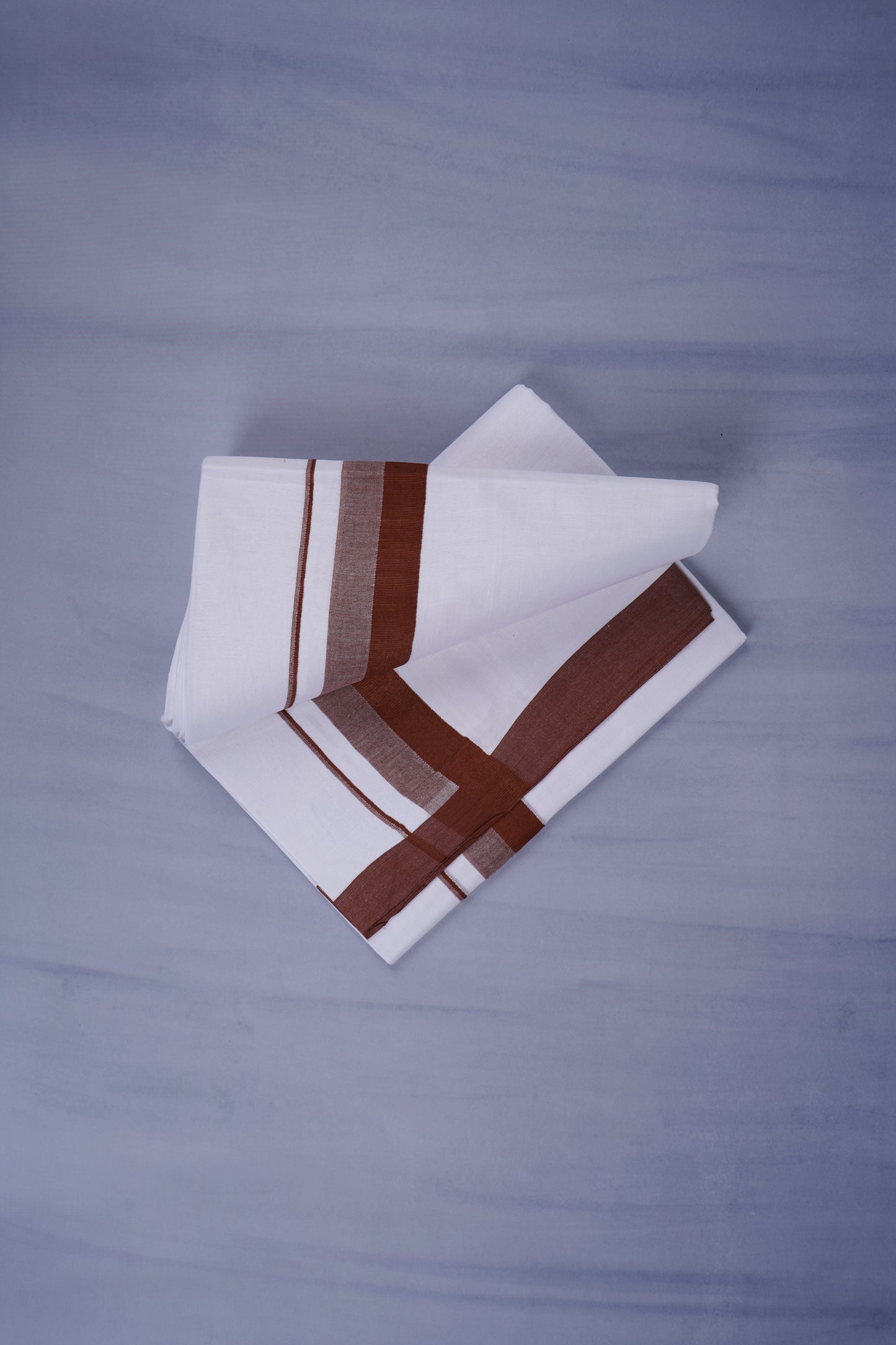 KERALOOM FINISH COTTON 332 W/D DHOTI 3.80 MTR - Maroon