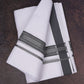 FD-166 W/D DHOTI 3.80 MTR-Gray