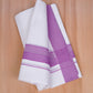 FCD-395 W/D DHOTI 3.80 MTR -Violet