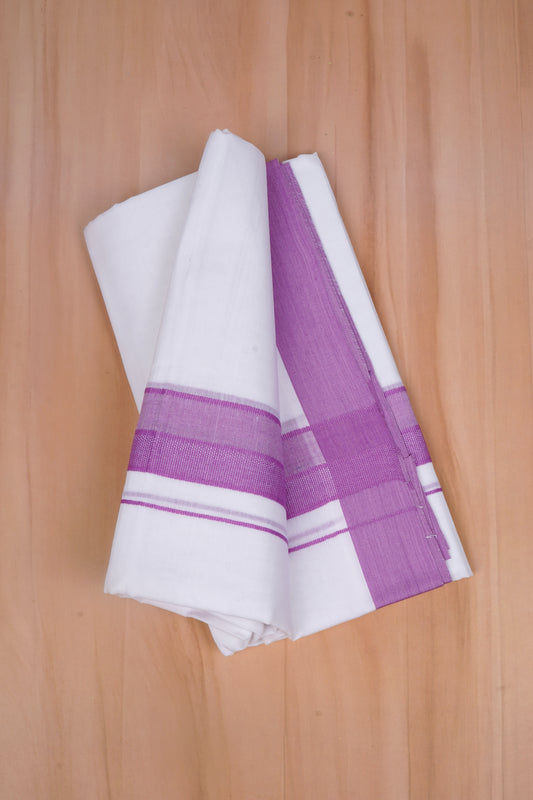 FCD-395 W/D DHOTI 3.80 MTR -Violet