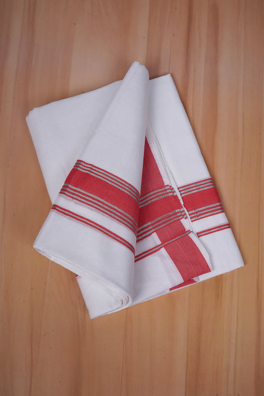 FCD-590 W/D DHOTI 3.80 MTR - Red