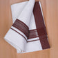 FCD-621 W/D DHOTI 3.80 MTR - Coffee Brown