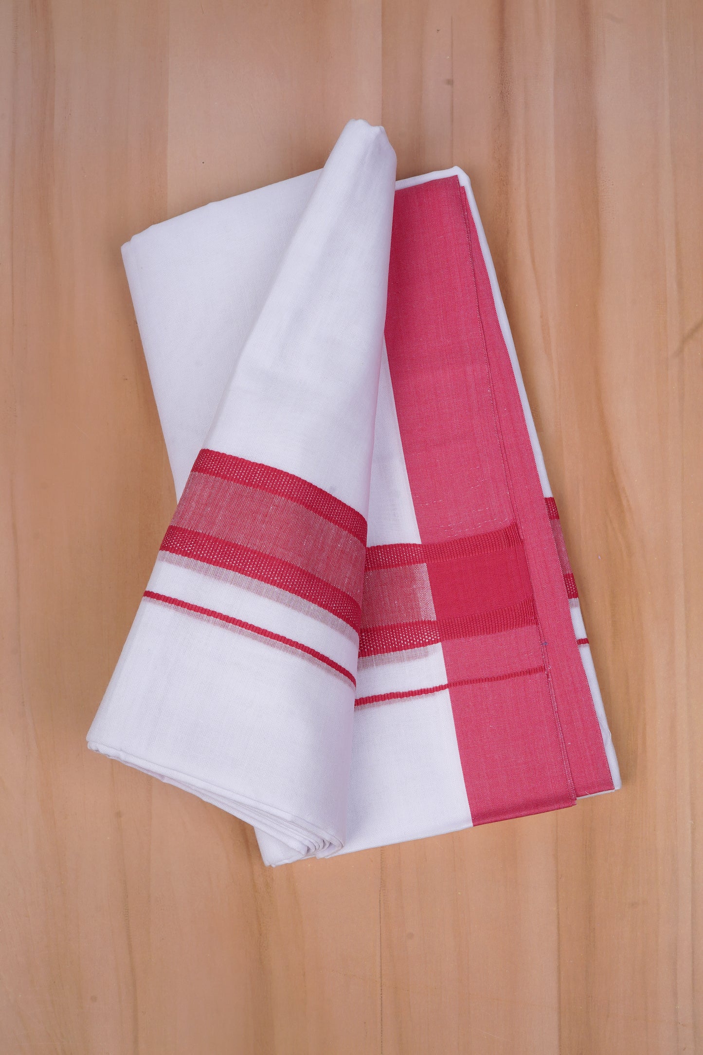 FCD-391 W/D DHOTI 3.80 MTR-Dark pink