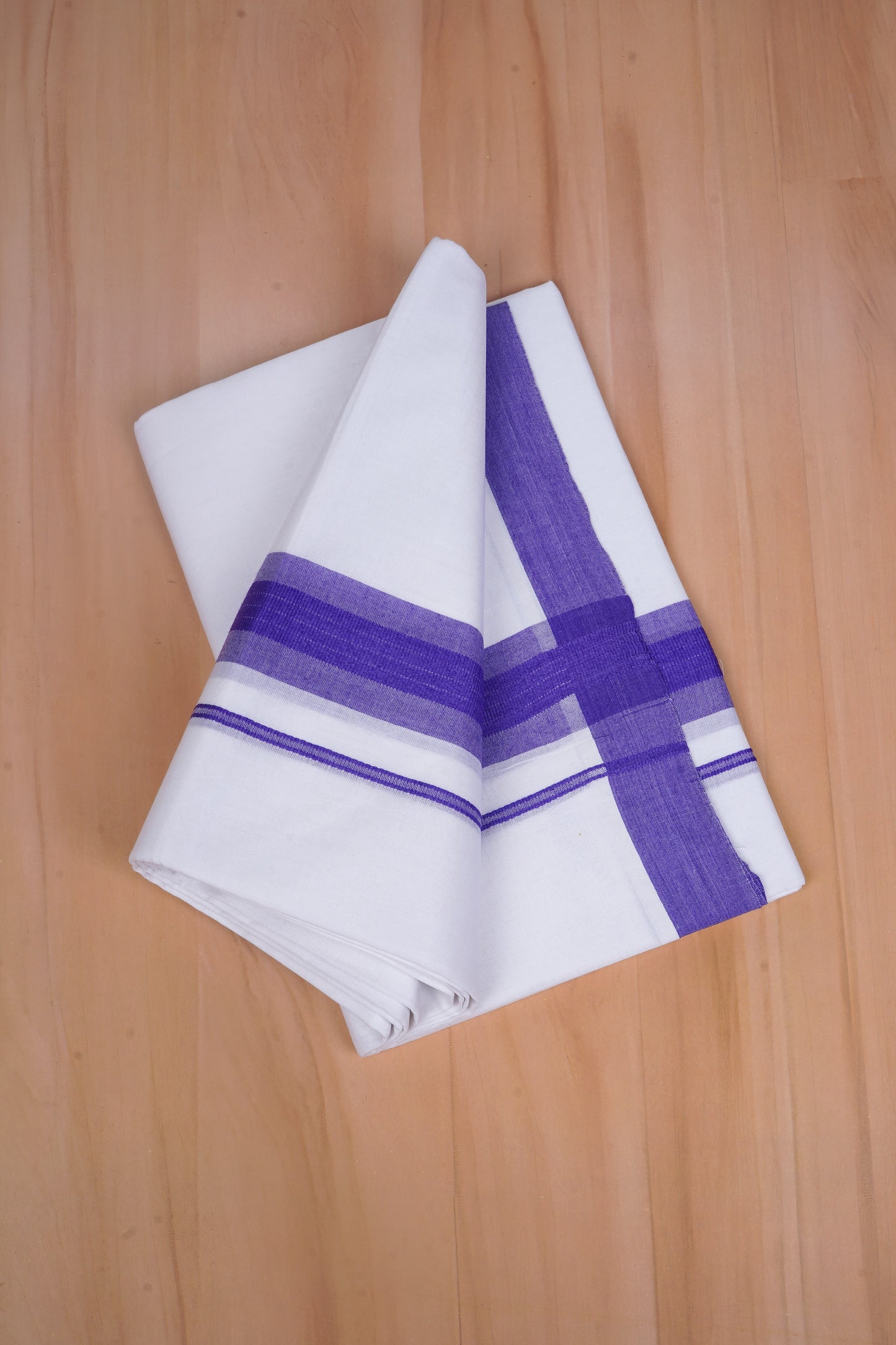 FCD-598 W/D DHOTI 3.80 MTR - Purple