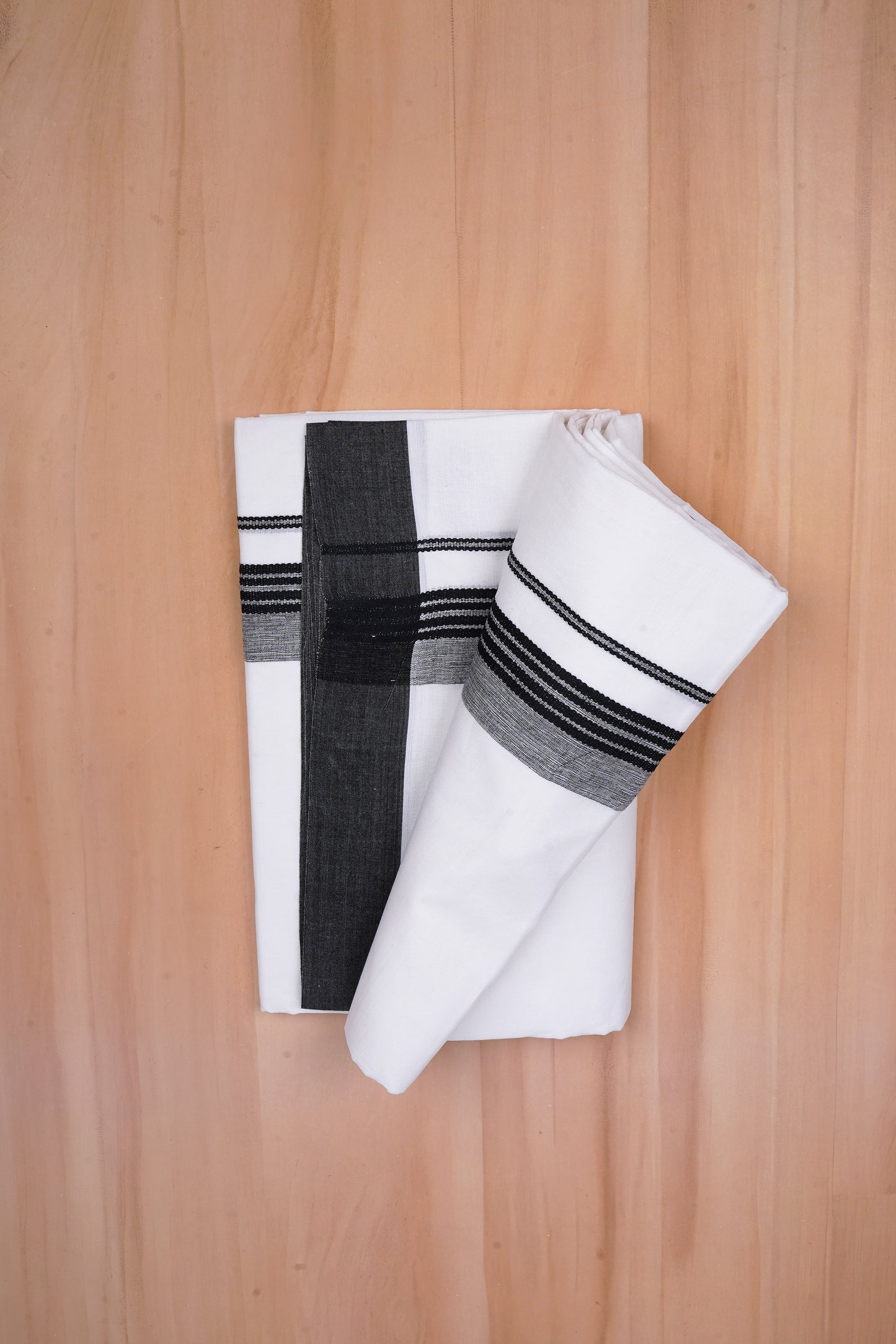 FCD-493 W/D DHOTI 3.80 MTR - Black