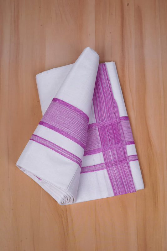 FCD-80 W/D DHOTI 3.80 MTR-Pink