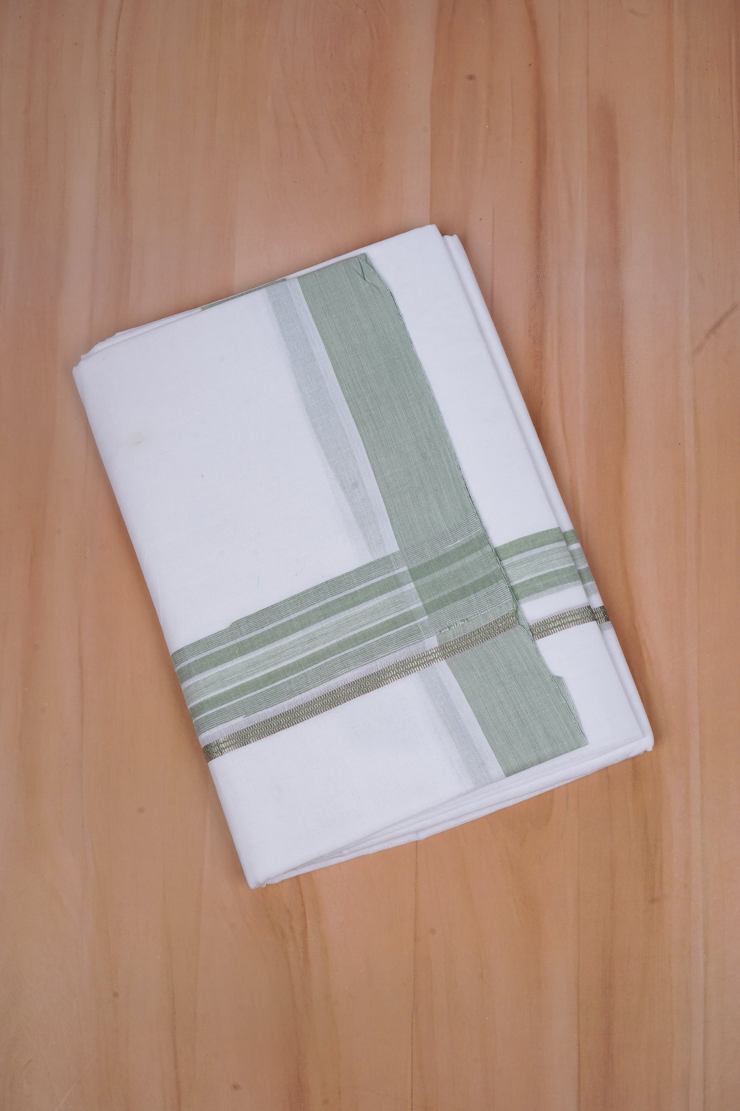 FCD-607 W/D DHOTI 3.80 MTR - Light Green