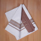 FCD-517 W/D DHOTI 3.80 MTR -  Brown