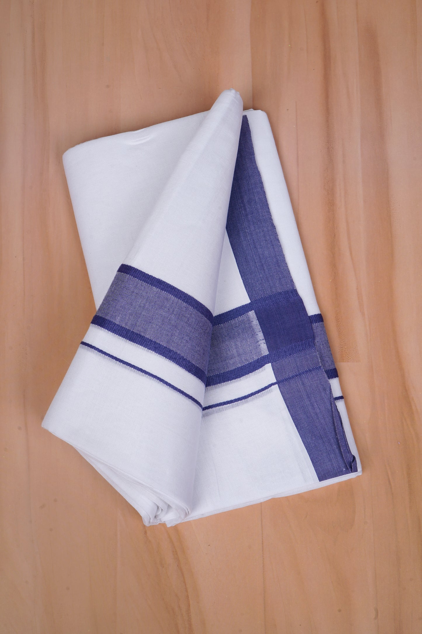 FCD-615 W/D DHOTI 3.80 MTR - Blue