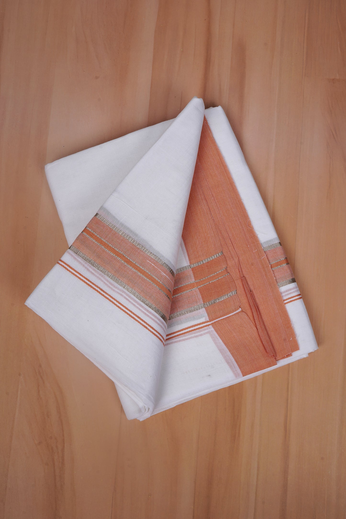 FCD-477 W/D DHOTI 3.80 MTR - Light Pink