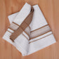 FCD-584 W/D DHOTI 3.80 MTR - Brown