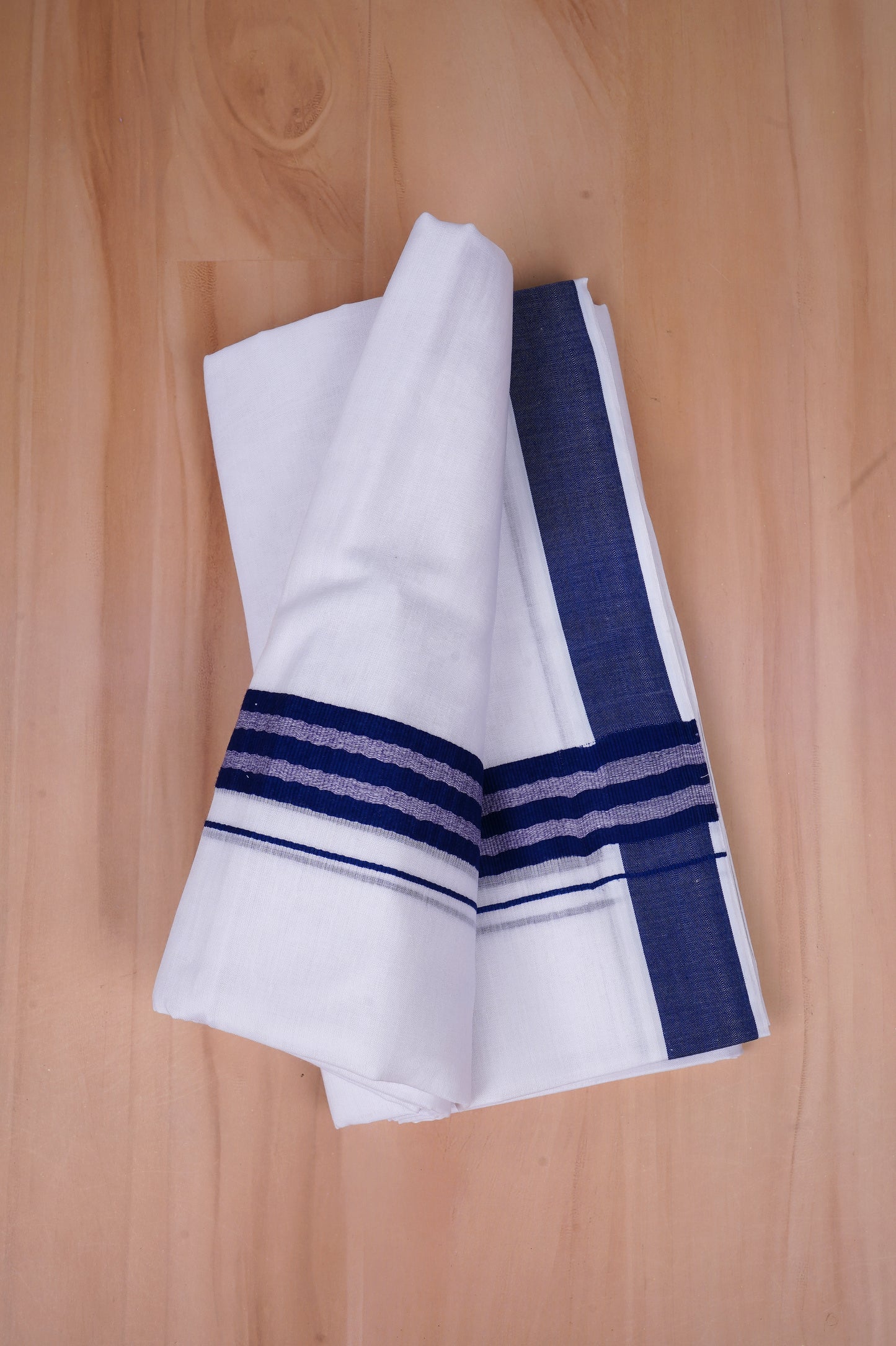 FCD-502 W/D DHOTI 3.80 MTR-Blue