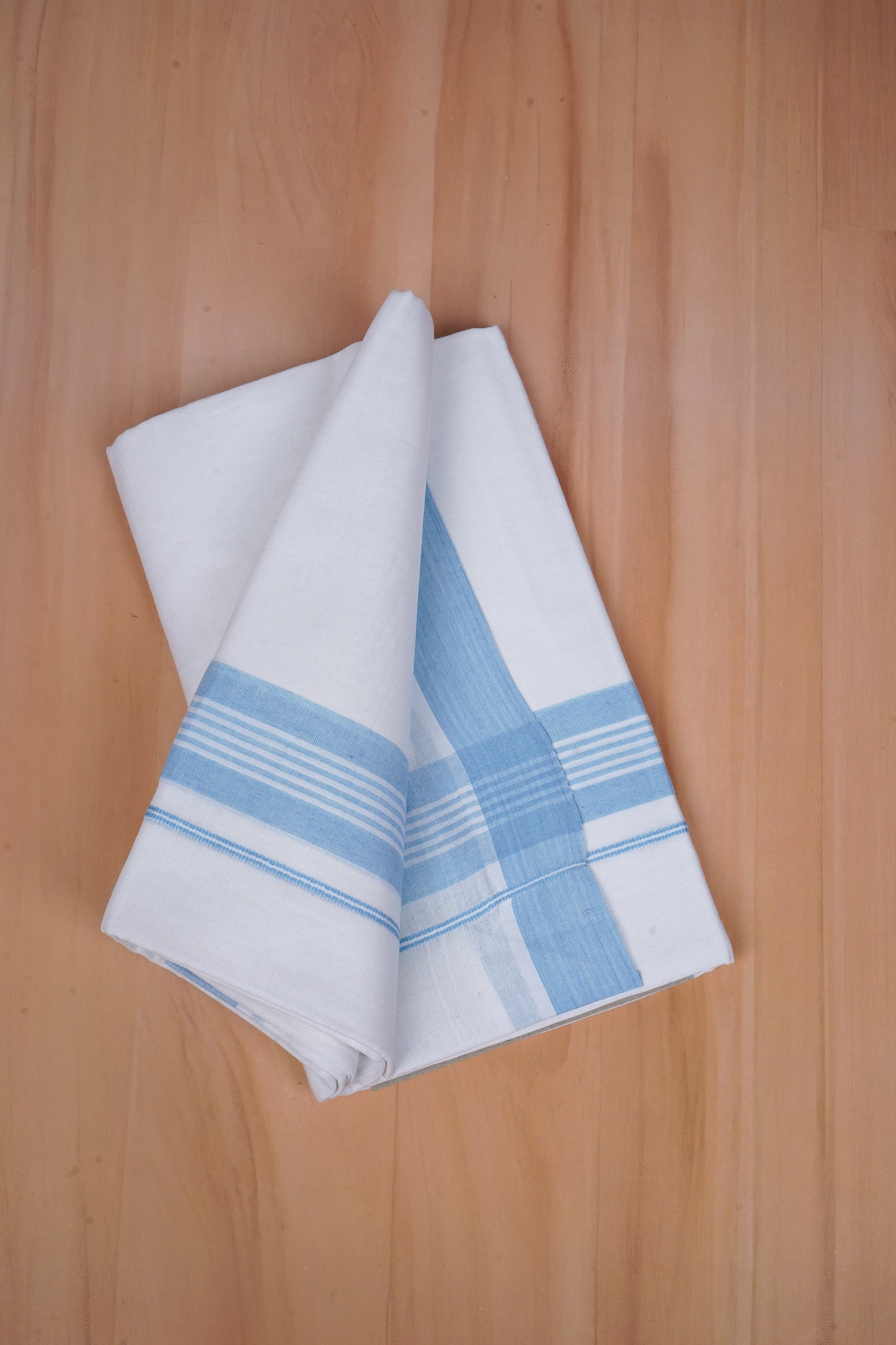 FCD-616 W/D DHOTI 3.80 MTR - Blue