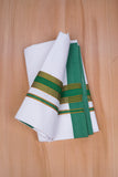 Gold Max W/S Dhoti 2.00 MTR - Dark Green