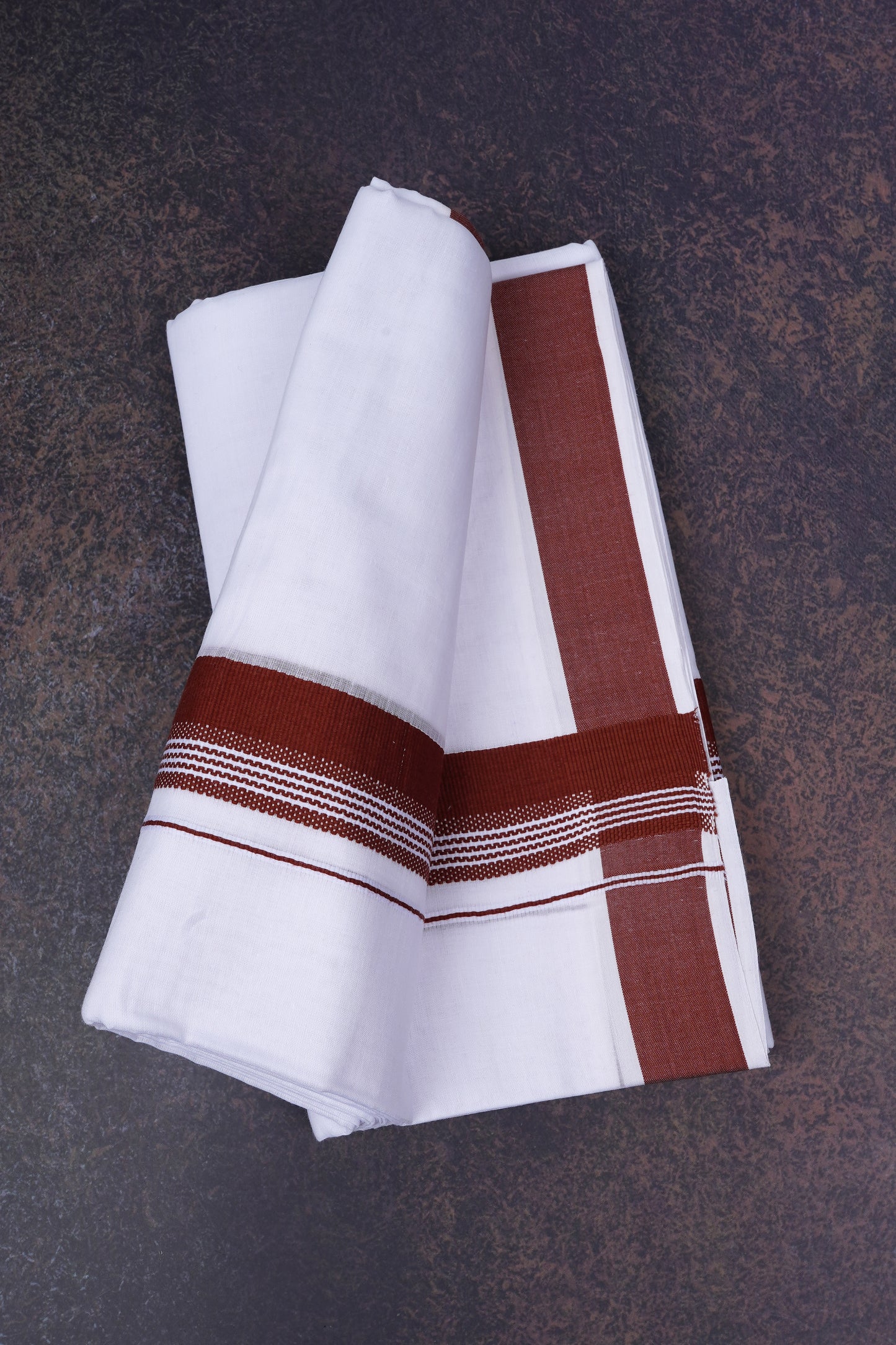 FCD-362 W/D DHOTI 3.80 MTR-Maroon