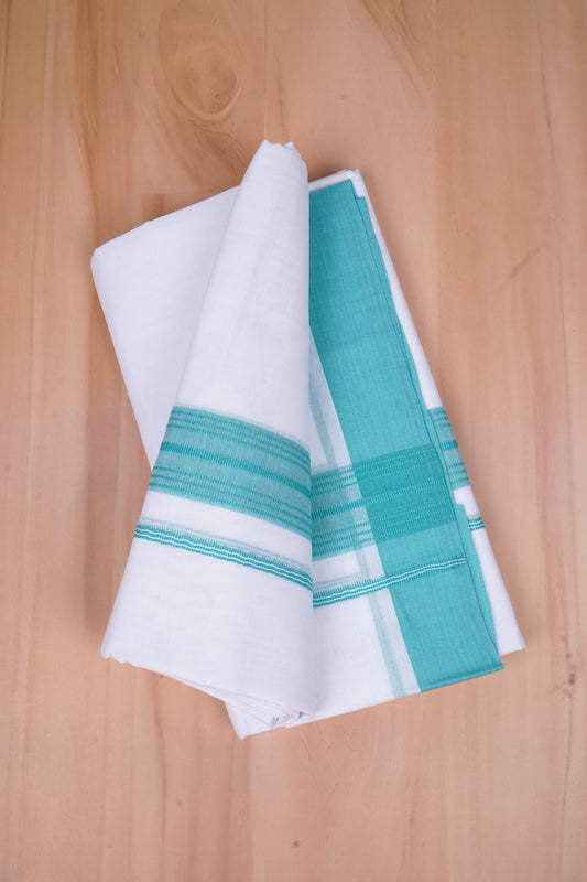 FCD-429 W/D DHOTI 3.80 MTR- Sky blue