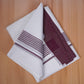 FCD-512 W/D DHOTI 3.80 MTR - Brown