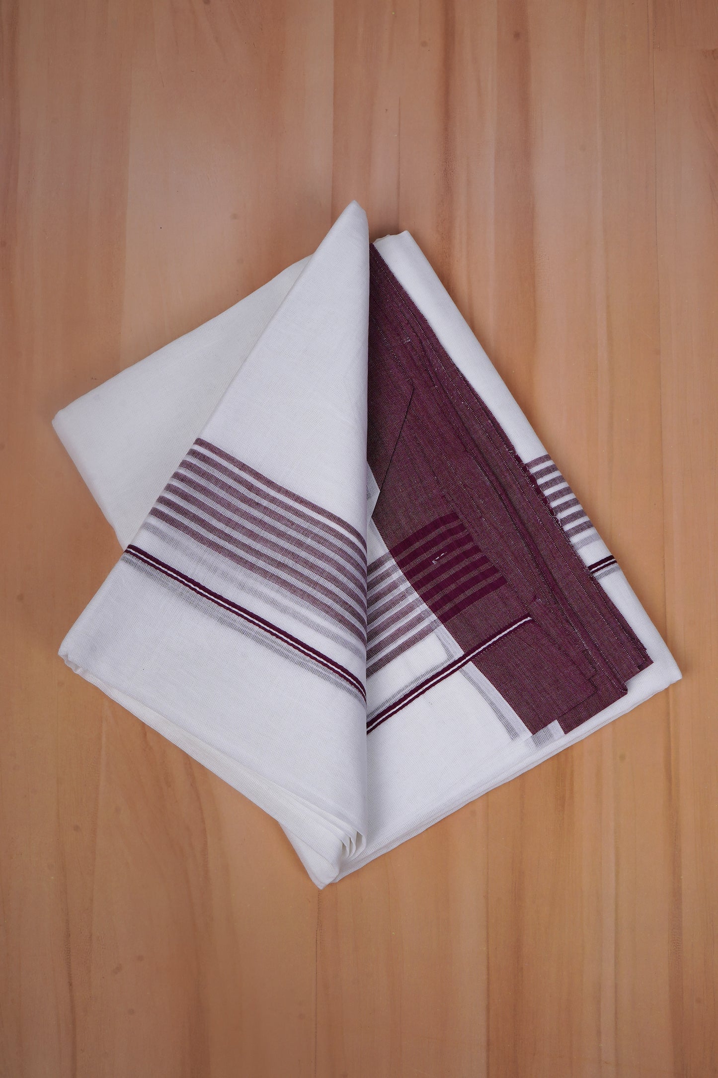 FCD-512 W/D DHOTI 3.80 MTR - Brown