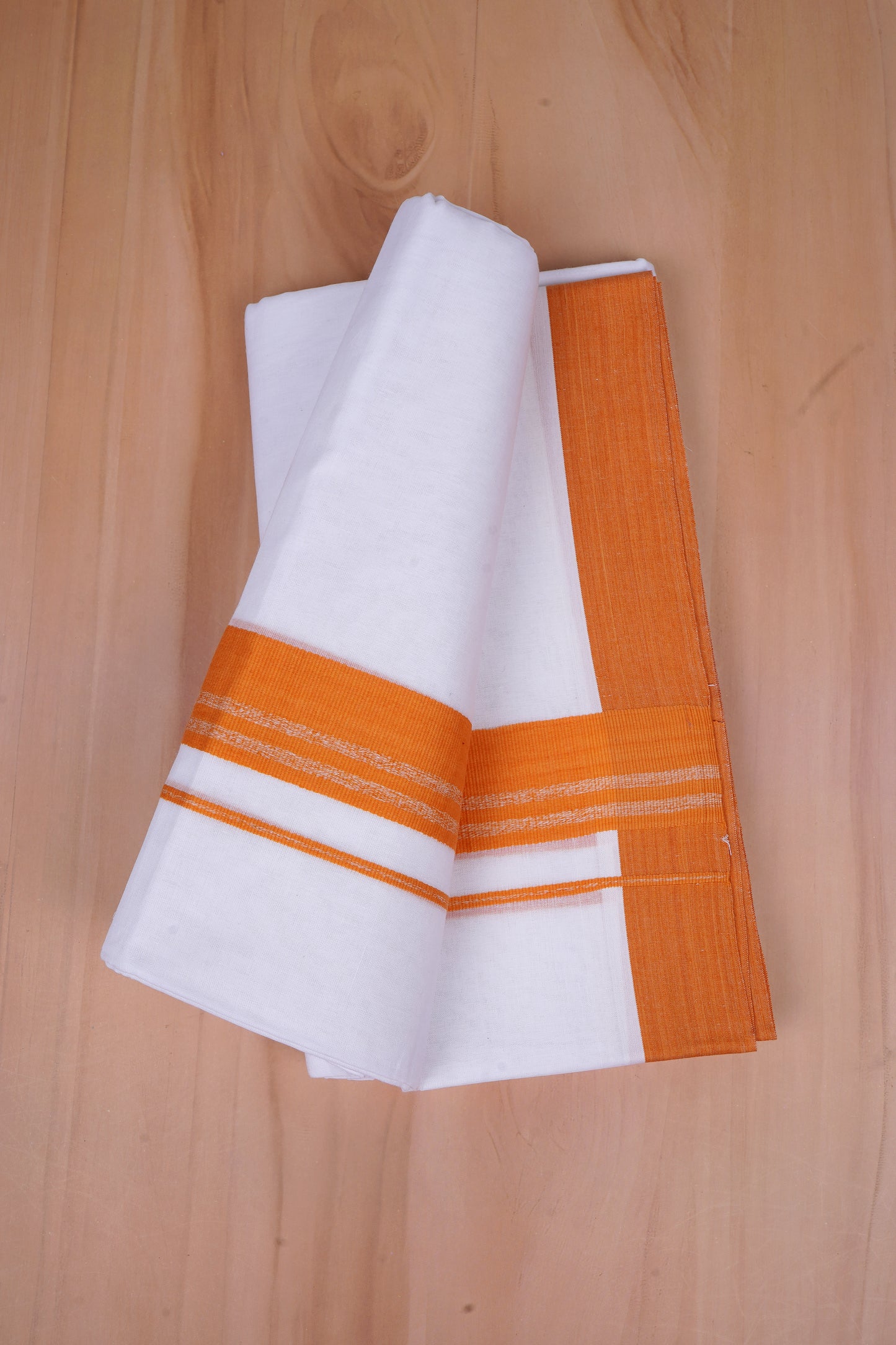 FCD-503 W/D DHOTI 3.80 MTR-Orange