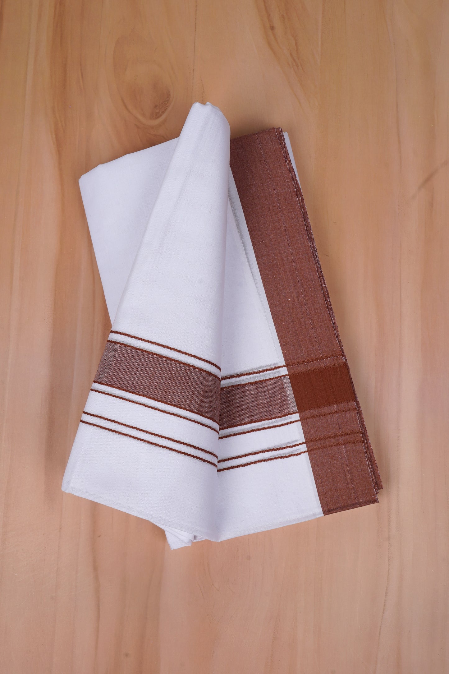FCD-03 W/D DHOTI 4.00 MTR-Dark Maroon