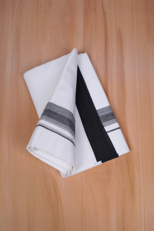 FCD-611 W/D DHOTI 3.80 MTR - Gray
