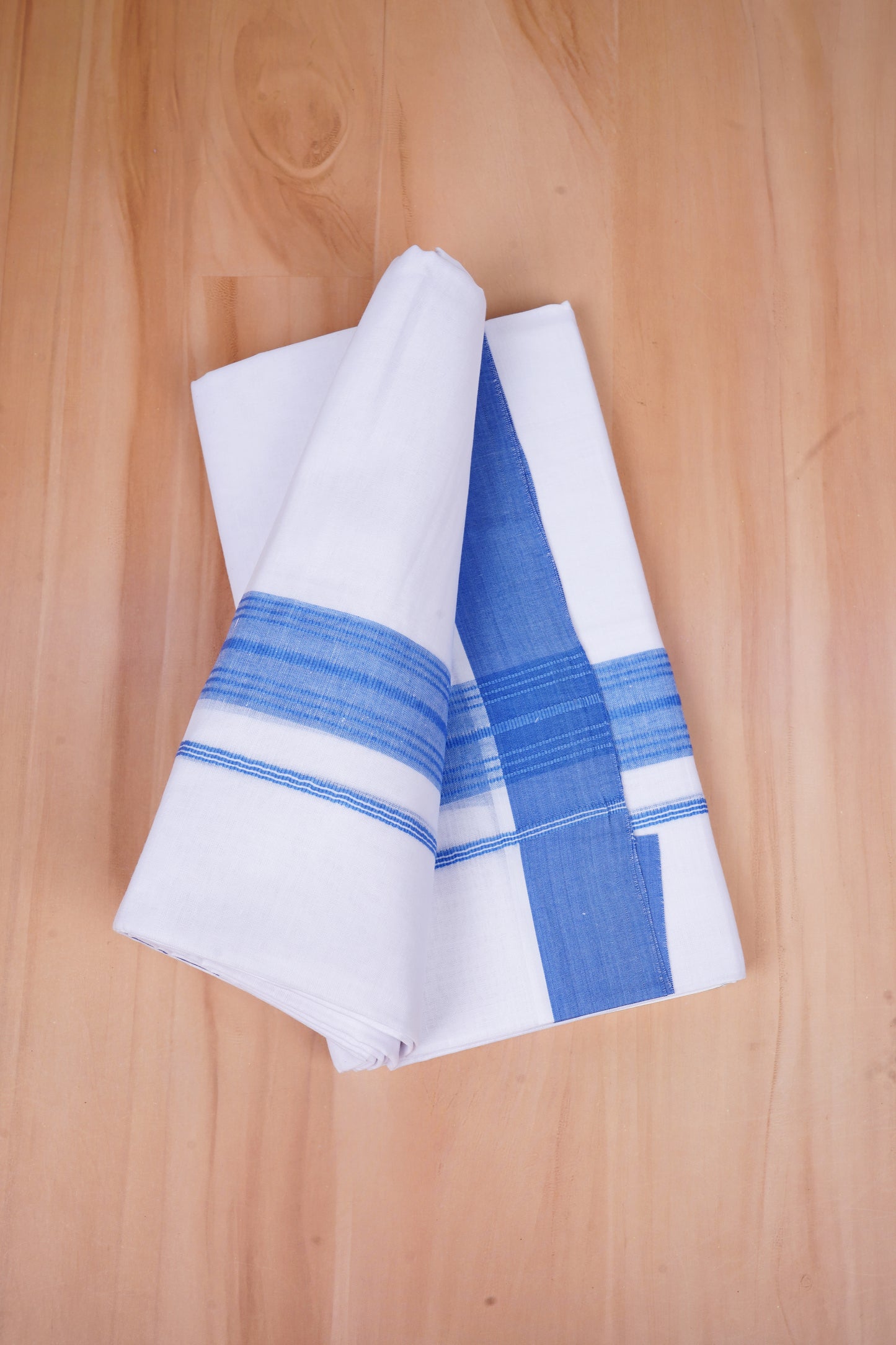FCD-429 W/D DHOTI 3.80 MTR- Sky Blue