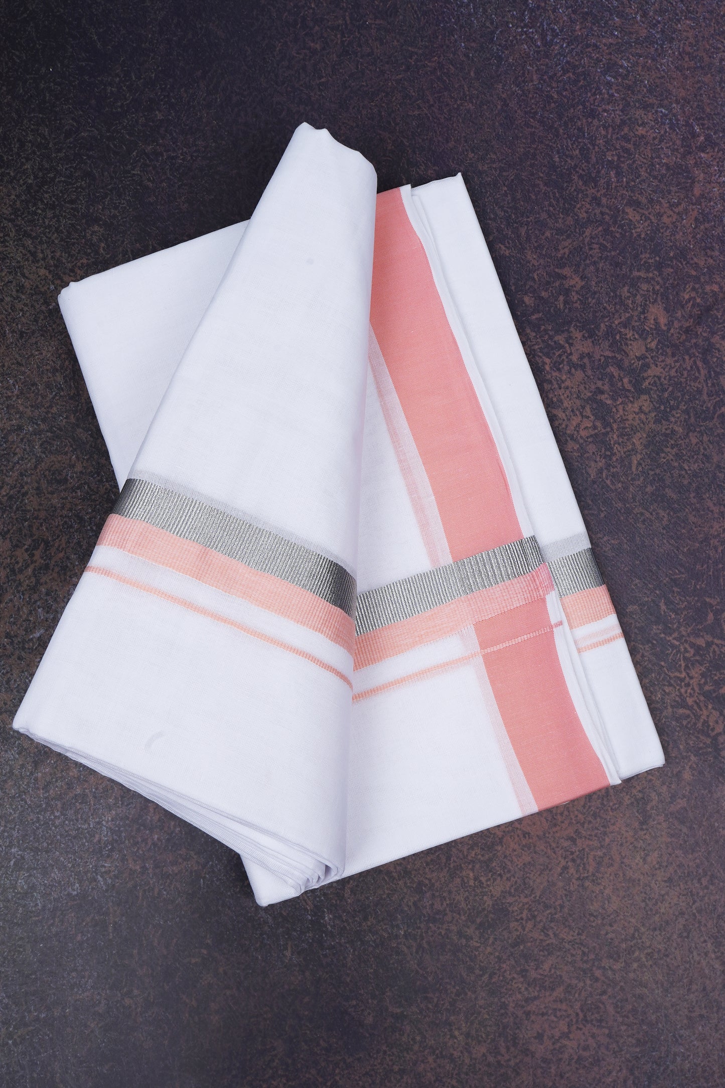 FD-168 W/D DHOTI 3.80 MTR-Pink