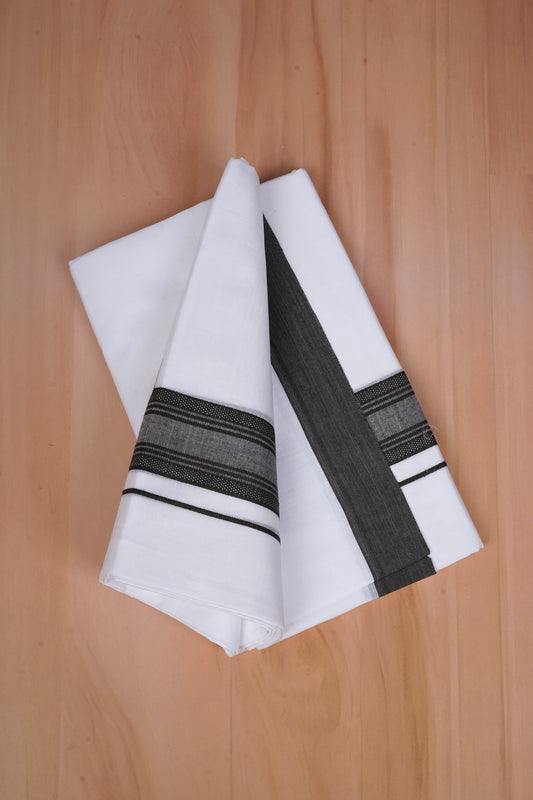 FCD-491 W/D DHOTI 3.80 MTR - Black