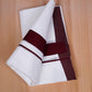FCD-76 W/D DHOTI 3.80 MTR-Dark Maroon