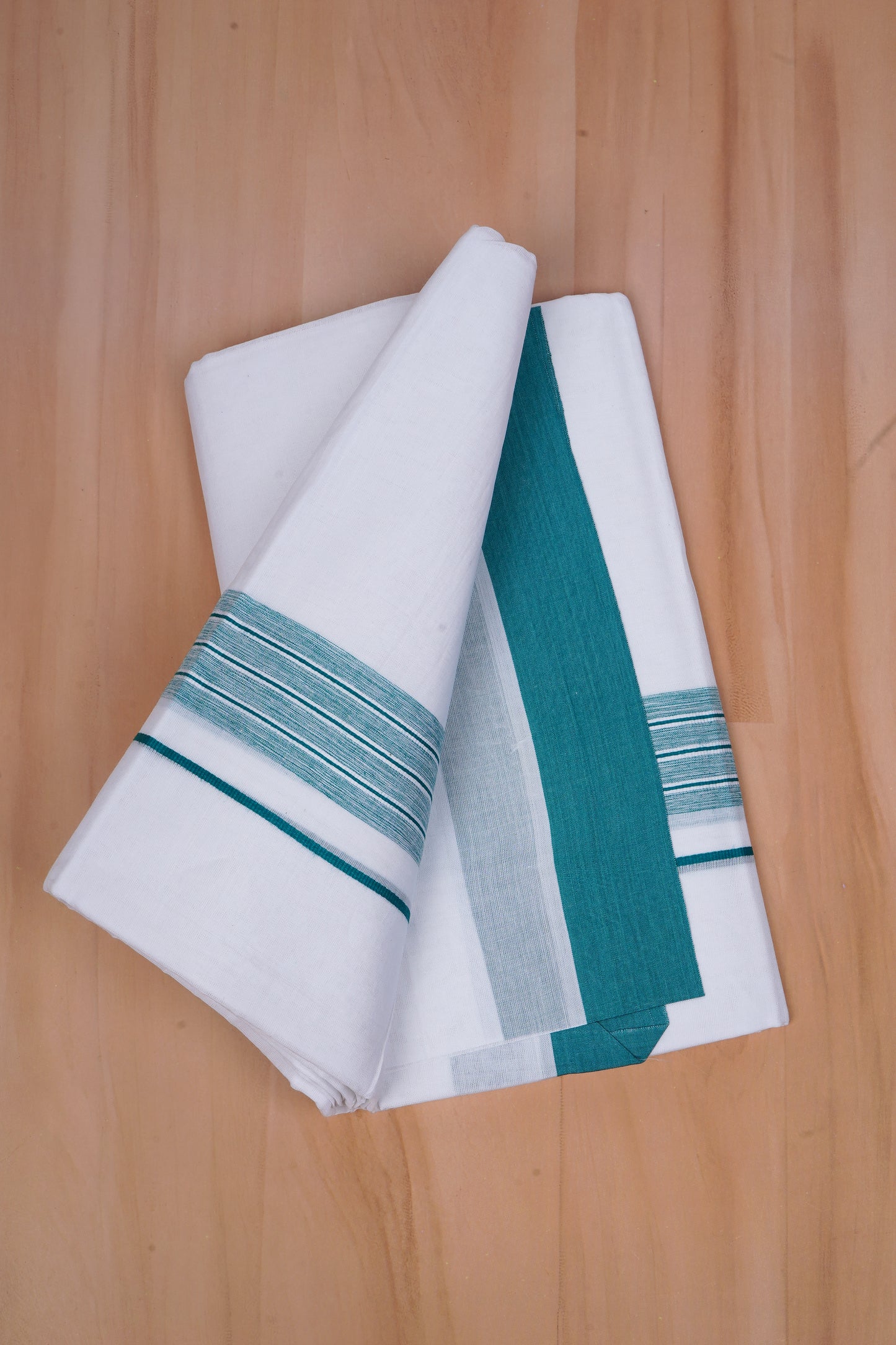FCD-599 W/D DHOTI 3.80 MTR - Light Green