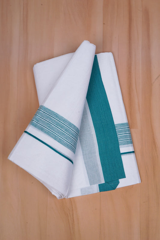 FCD-599 W/D DHOTI 3.80 MTR - Light Green
