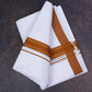 FD-177 W/D DHOTI 3.80 MTR-Brown