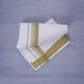 KERALOOM FINISH COTTON 327 W/D DHOTI 3.80 MTR - Light Green