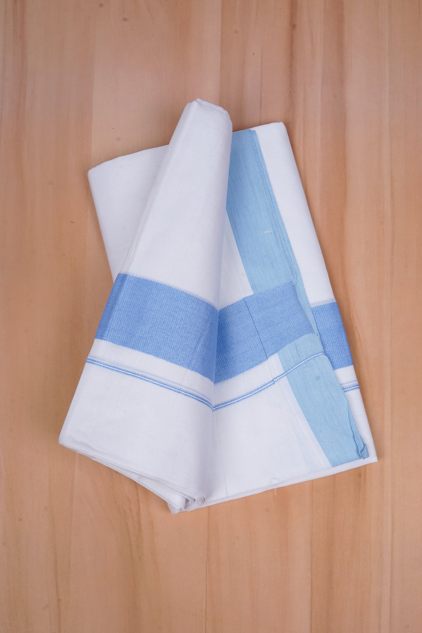 FCD-614 W/D DHOTI 3.80 MTR - Blue