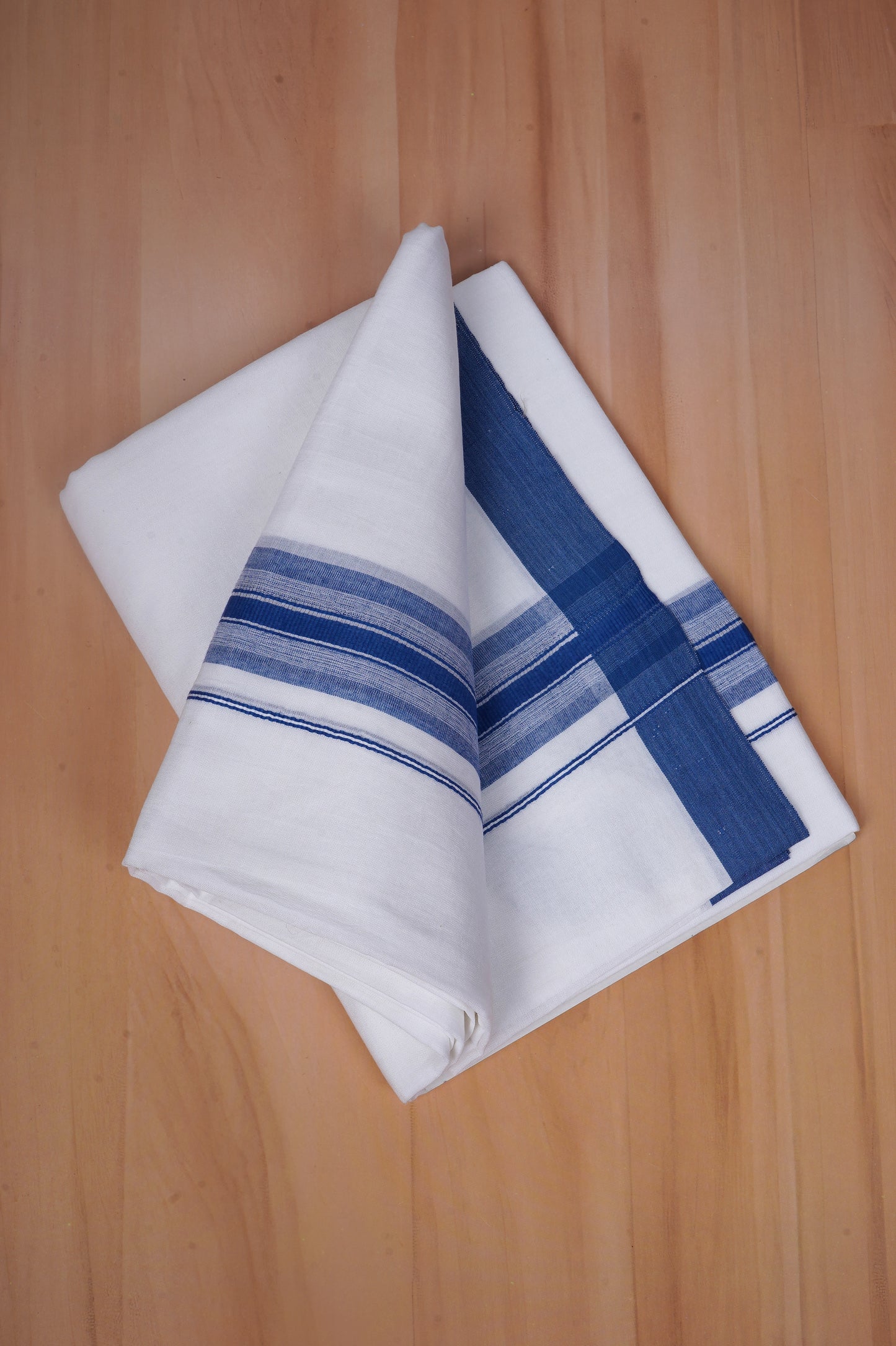 FCD-582 W/D DHOTI 3.80 MTR -Dark Blue