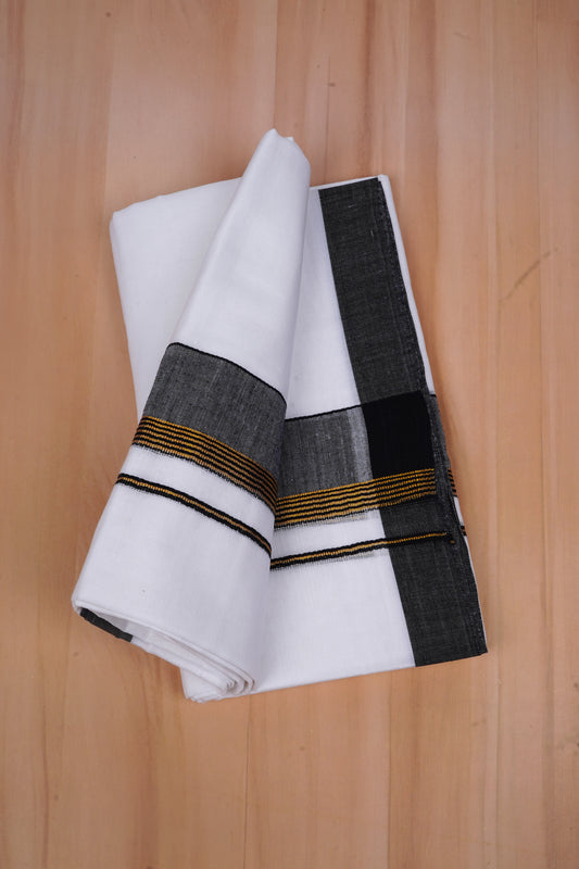 FCD-524 W/D DHOTI 3.80 MTR-Dark Gray