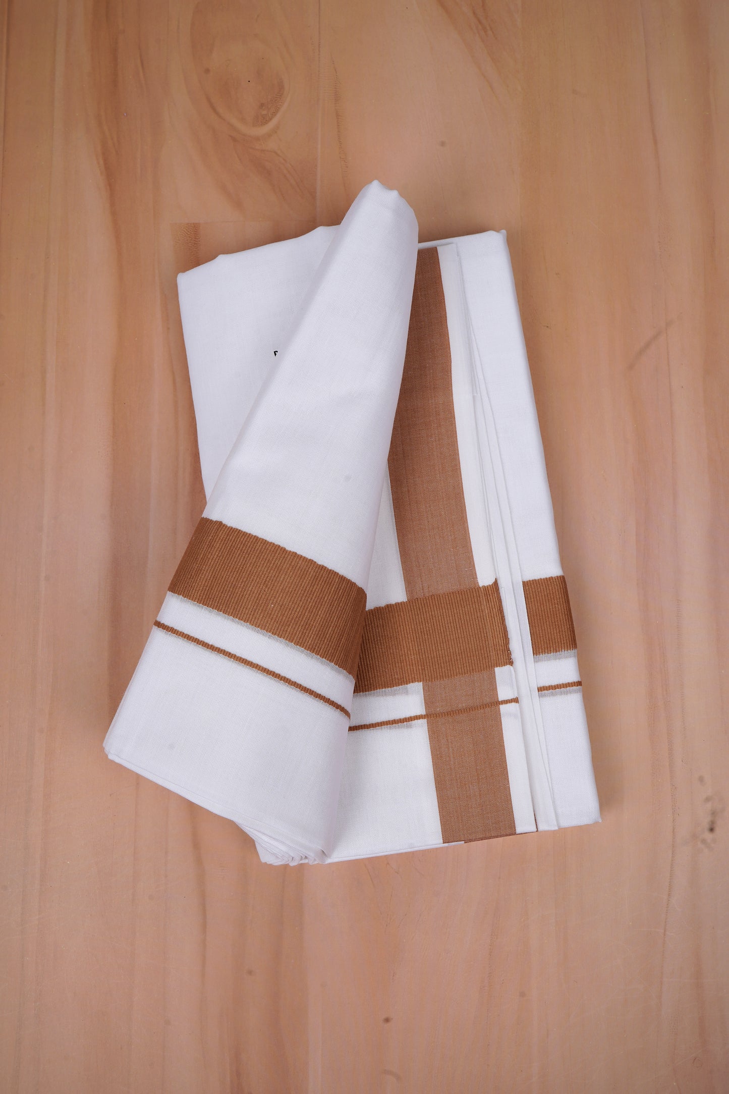 FCD-366 W/D DHOTI 3.80 MTR-Brown