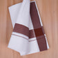 FCD-39 W/D DHOTI 4.00 MTR-Brown