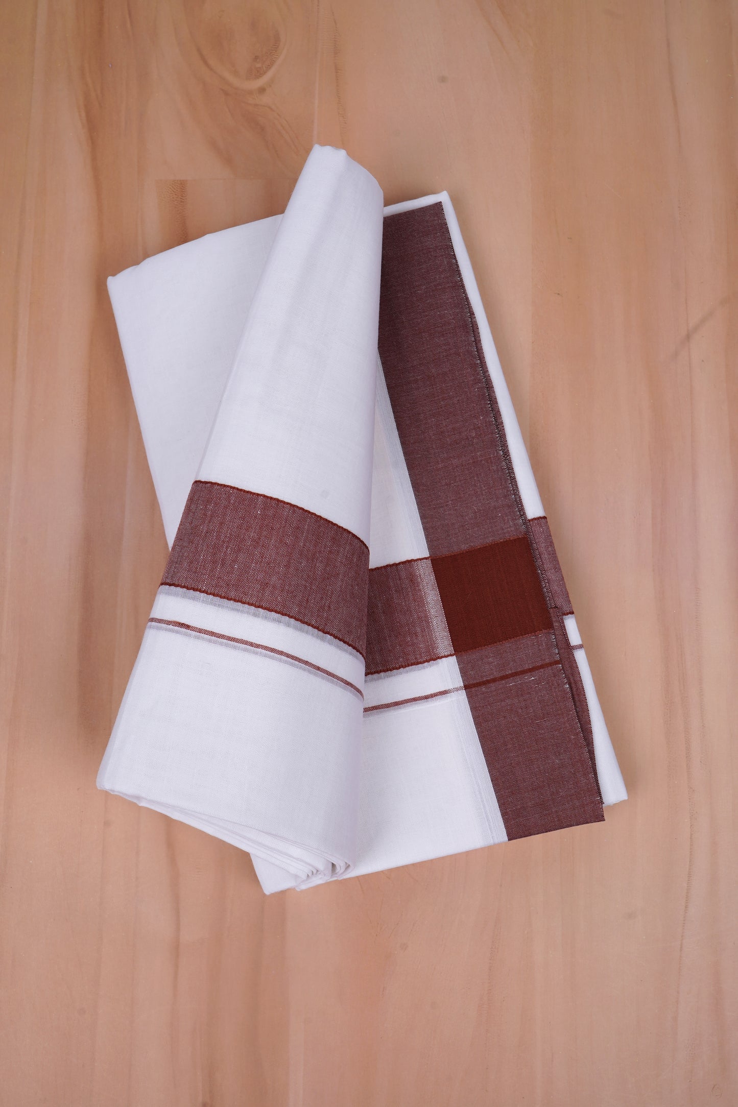 FCD-39 W/D DHOTI 4.00 MTR-Brown