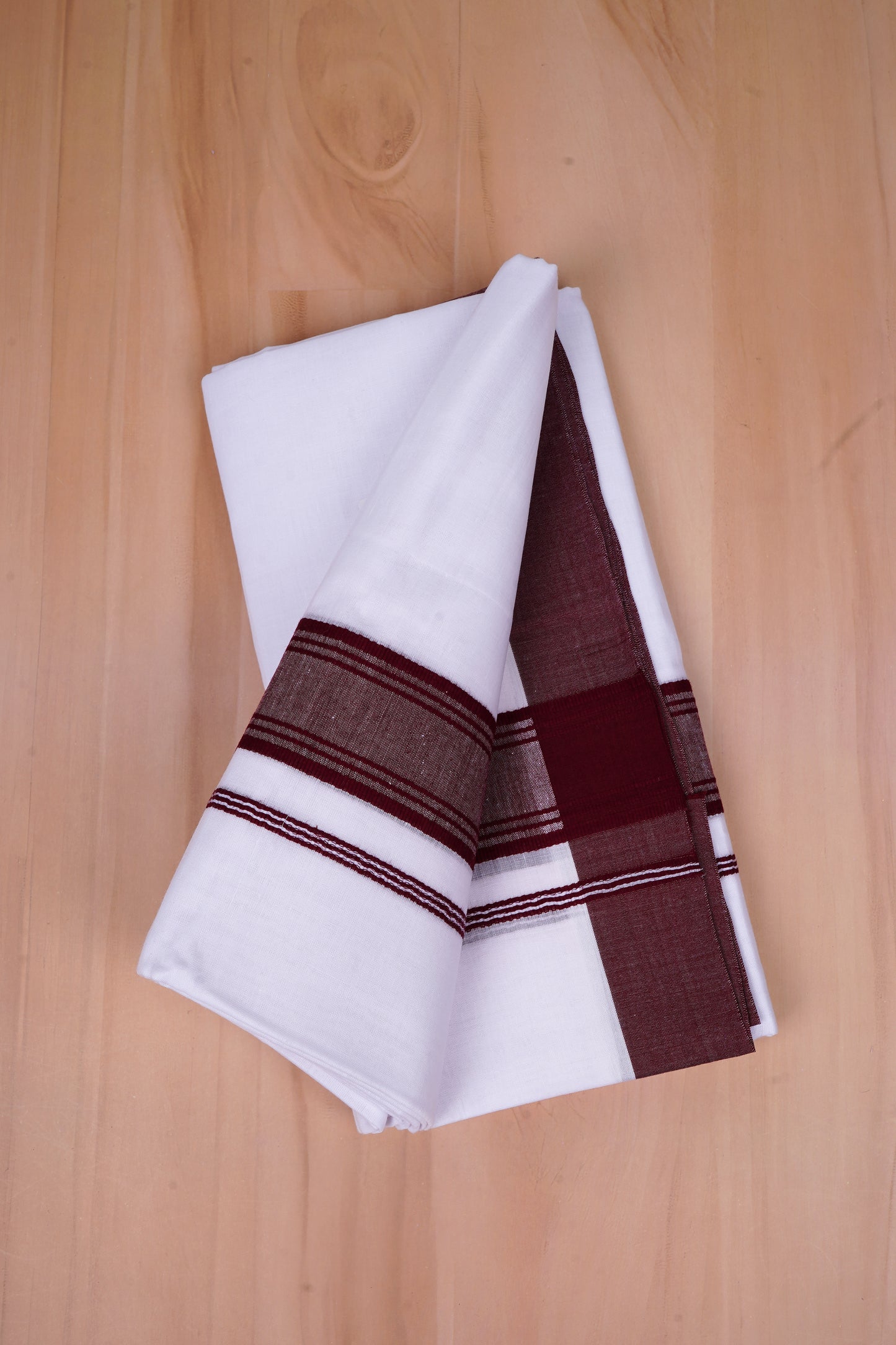 FCD-423 W/D DHOTI 3.80 MTR- Chocolate Brown