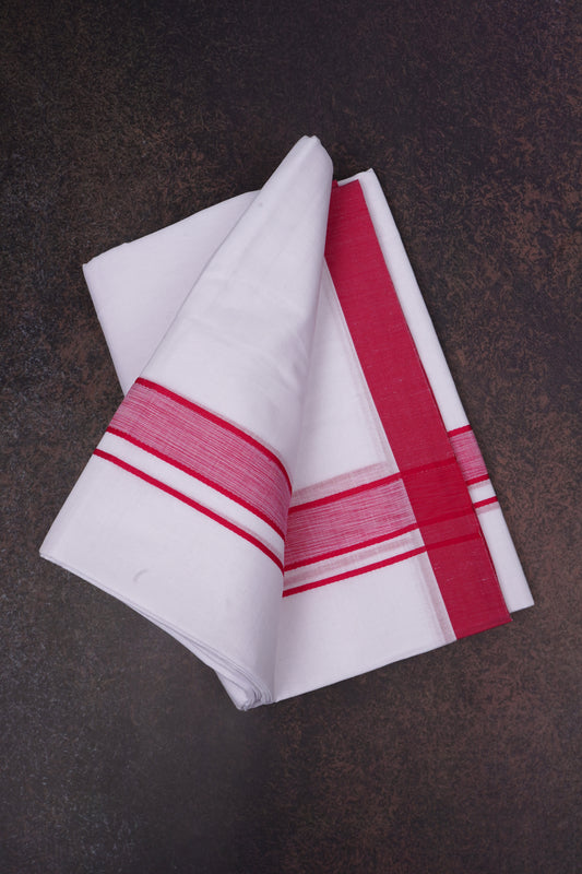 FD-108 W/D DHOTI 3.70 MTR-Dark pink