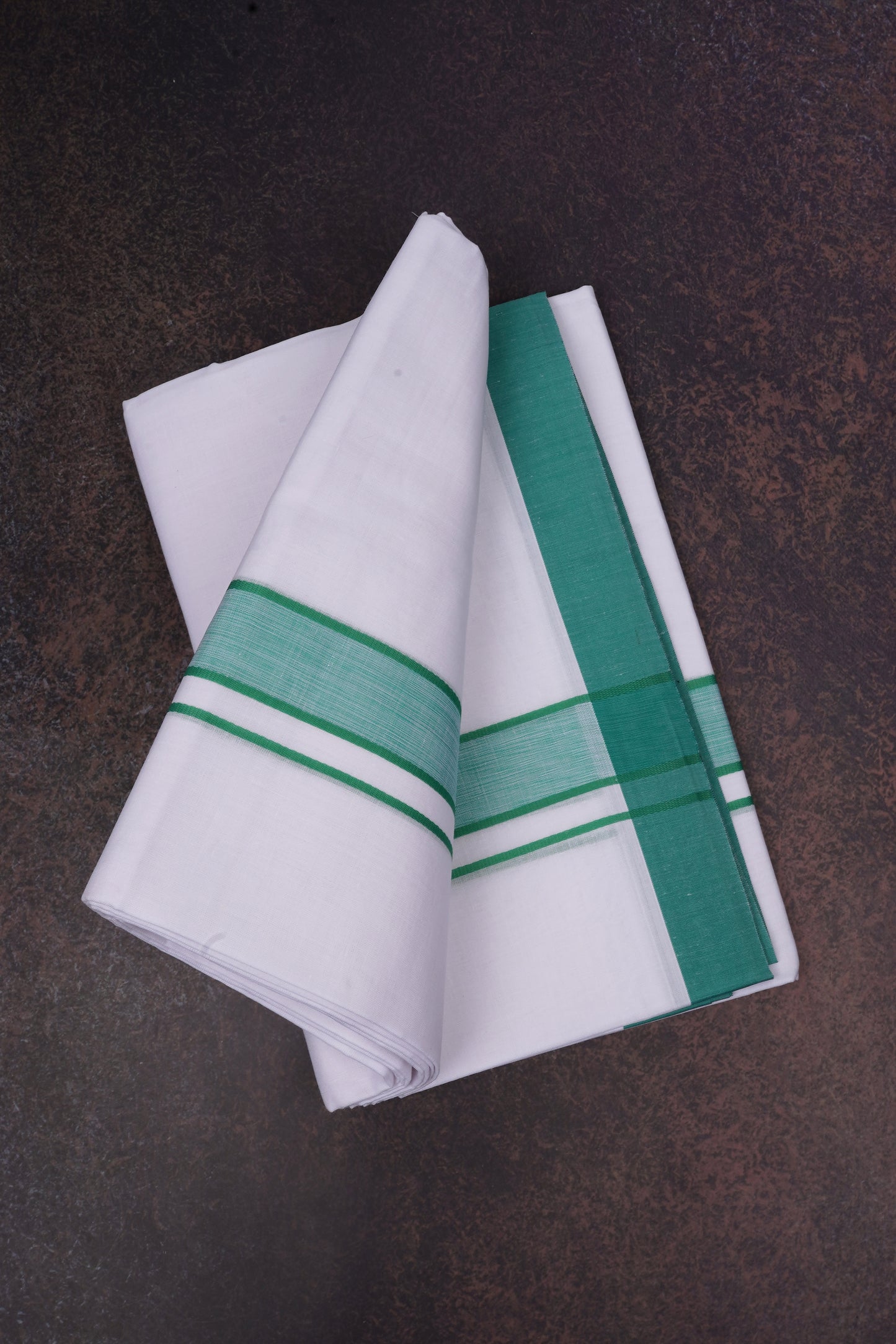 FD-108 W/D DHOTI 3.70 MTR-Green