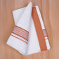 FCD-411 W/D DHOTI 3.80 MTR - L orange