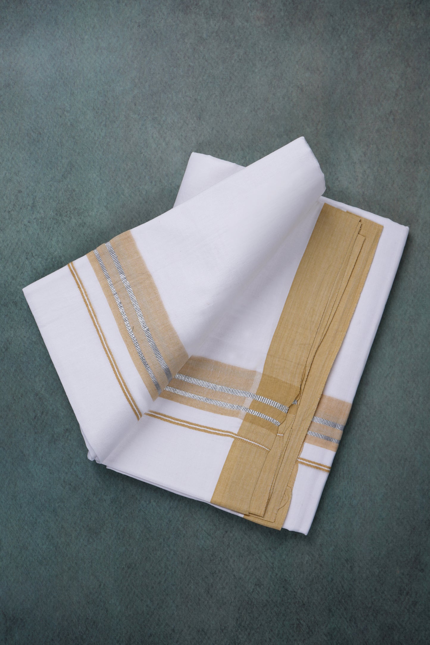 FCD-574 W/D DHOTHIE 3.80 MTR-LIGHT BROWN