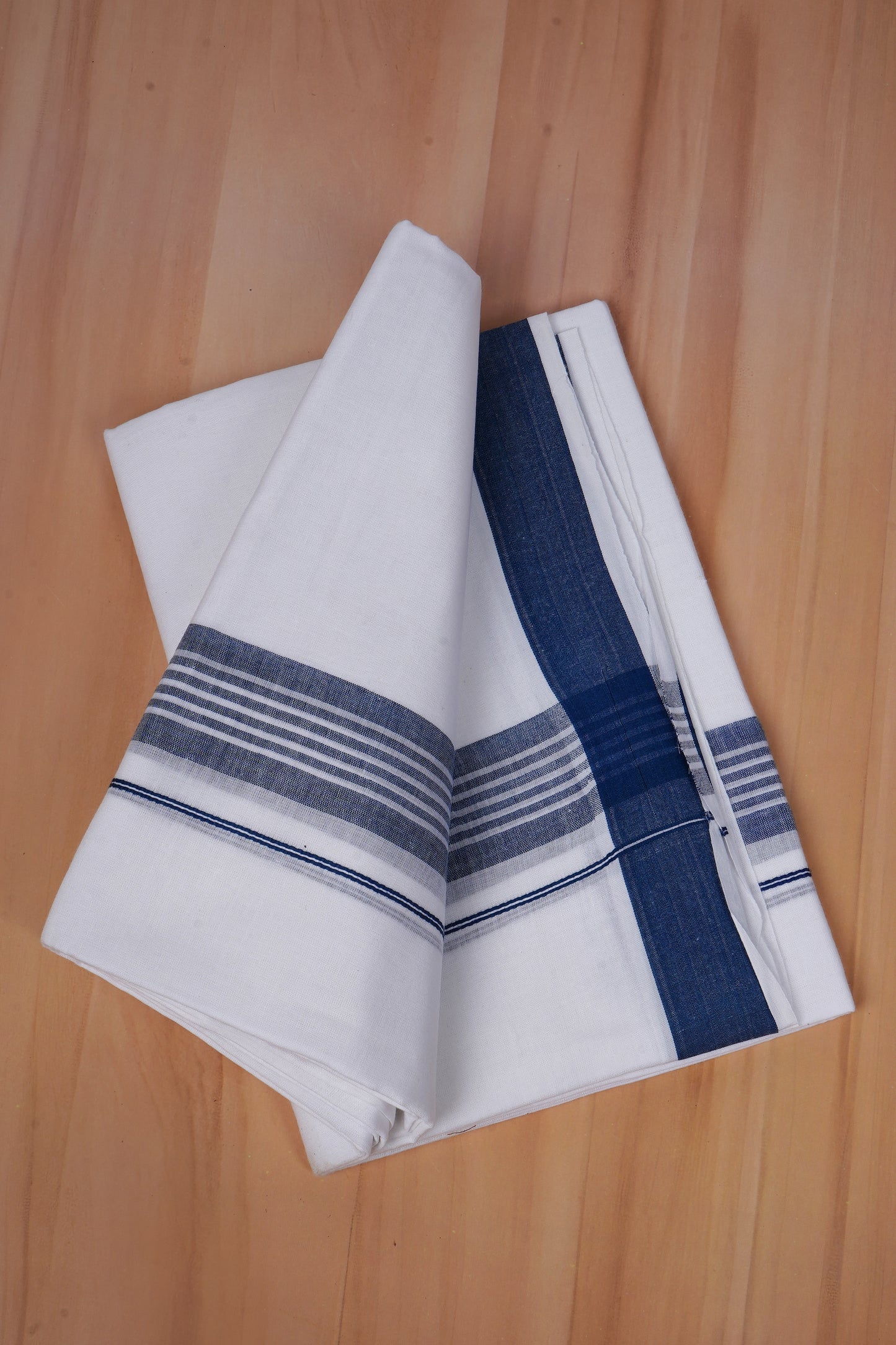 FCD-466 W/D DHOTI 3.80 MTR - Blue