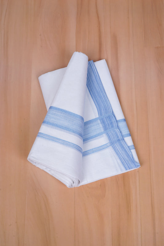 FCD-70 W/D DHOTI 3.80 MTR-Light Blue