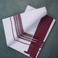 FCD-574 W/D DHOTHIE 3.80 MTR-DARK MAROON