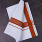 FD-91 W/D DHOTI 3.80 MTR-Brown